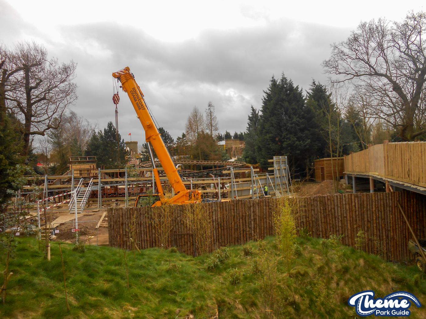 New Theming Structures Built For Scorpion Express