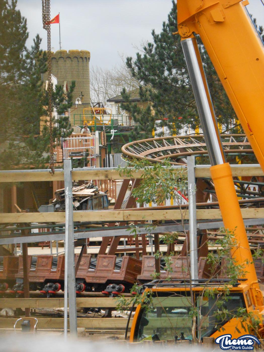New Theming Structures Built For Scorpion Express