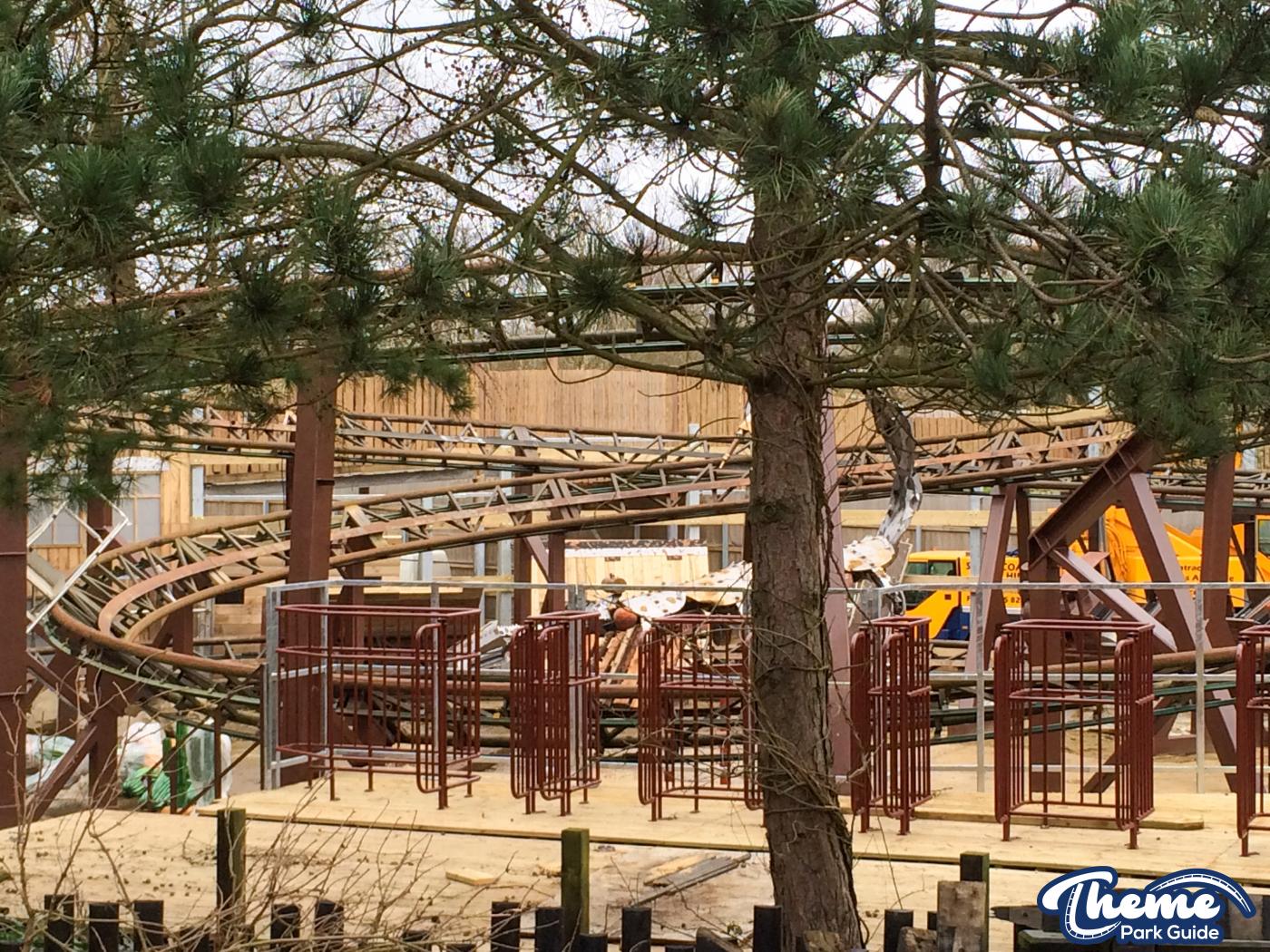 New Theming Structures Built For Scorpion Express