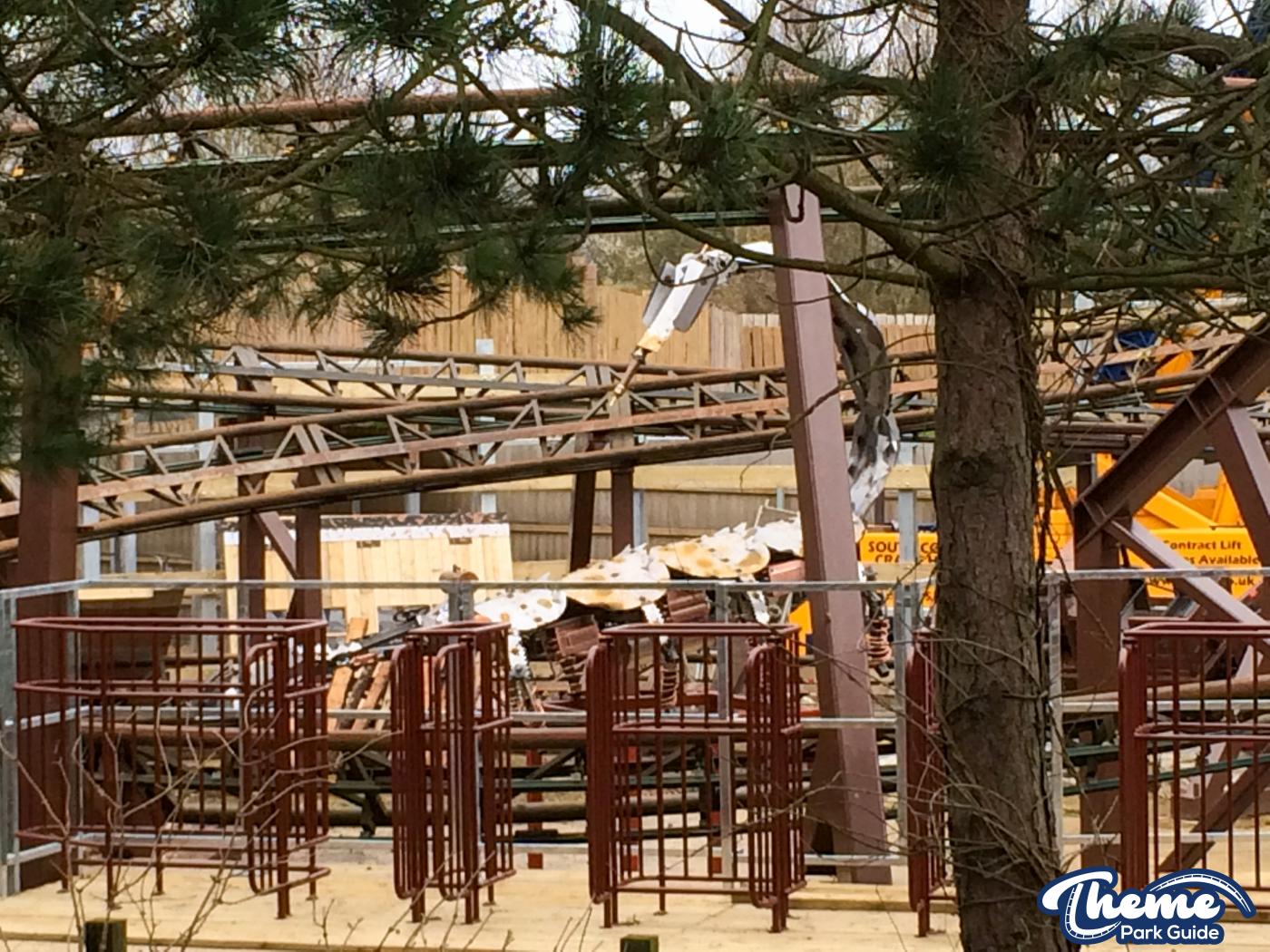 New Theming Structures Built For Scorpion Express