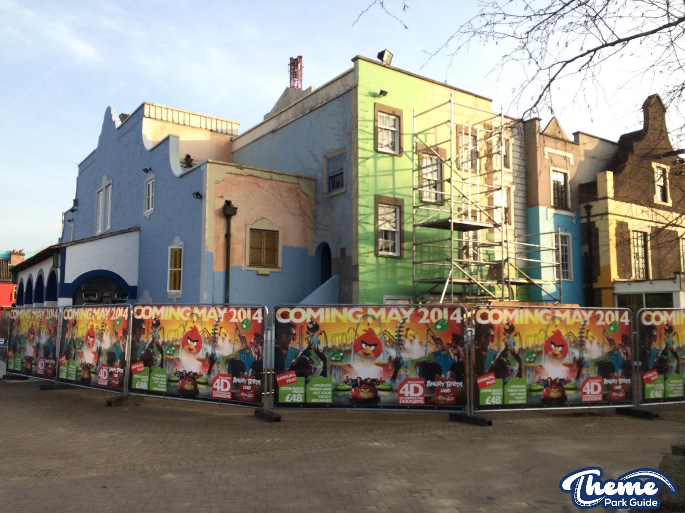 Angry birds construction update