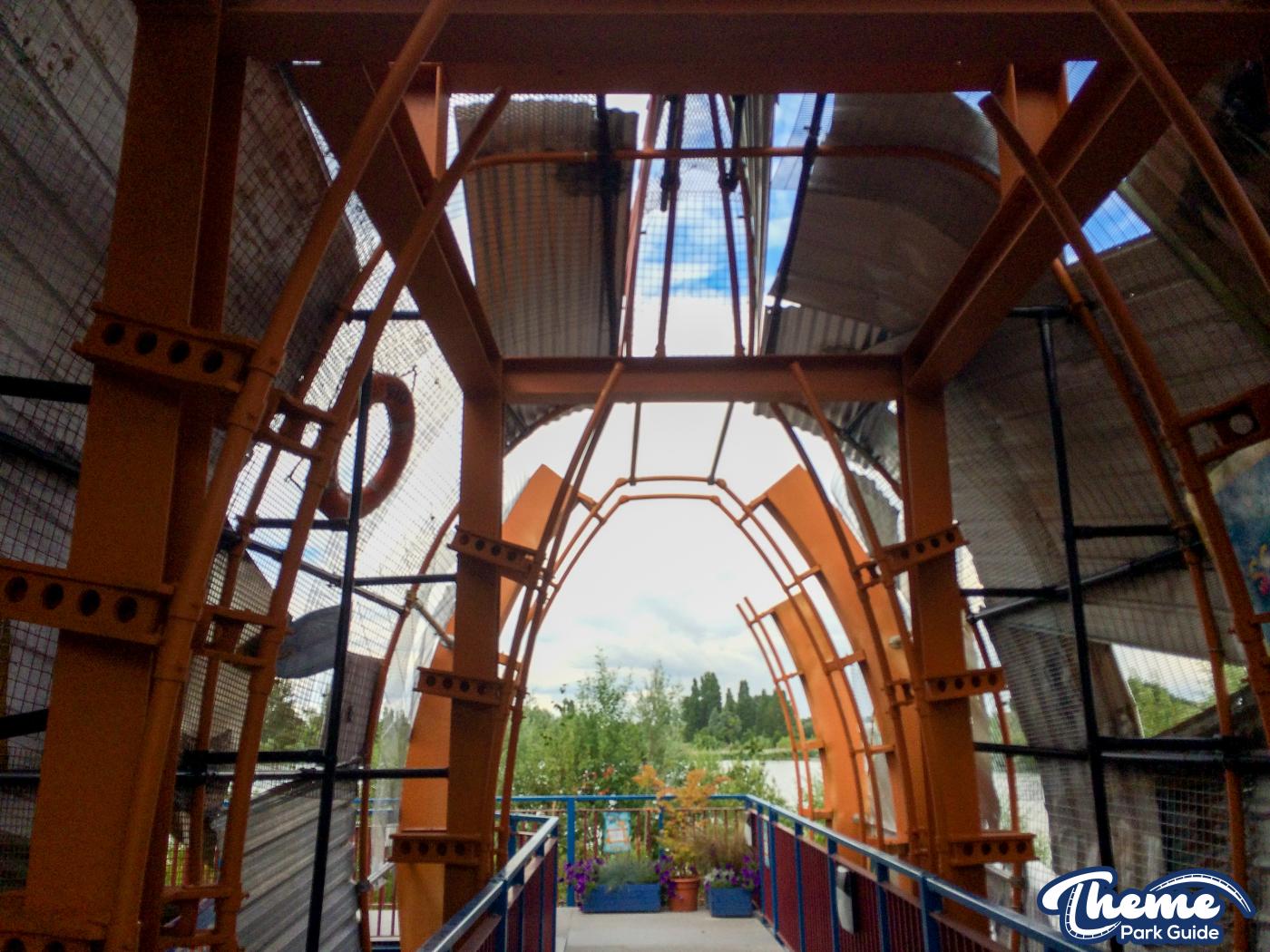 Thorpe Shark Hotel Entrance Theming Complete