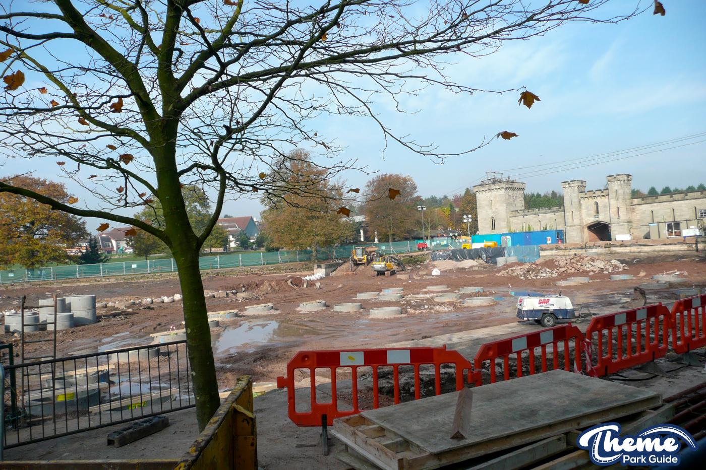 Foundations For New Attraction In Merry England