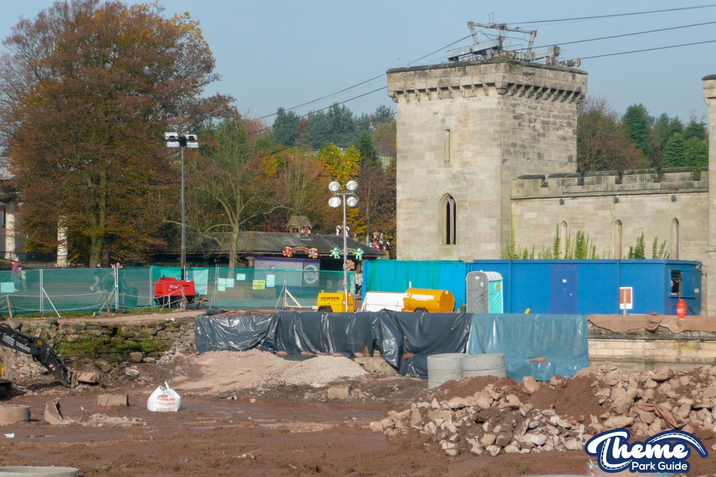 Foundations For New Attraction In Merry England
