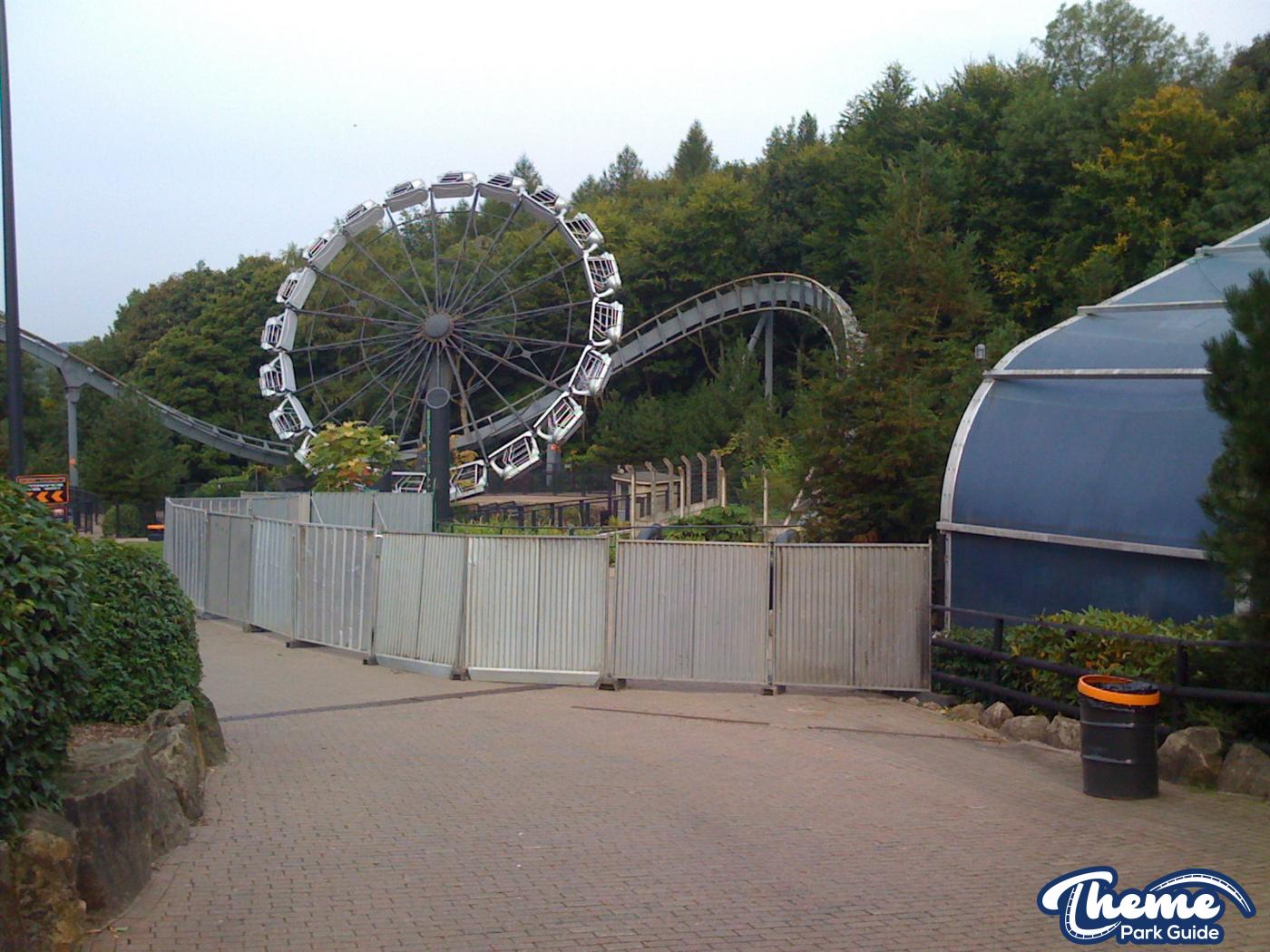 Alton Towers Black Hole Track Removal