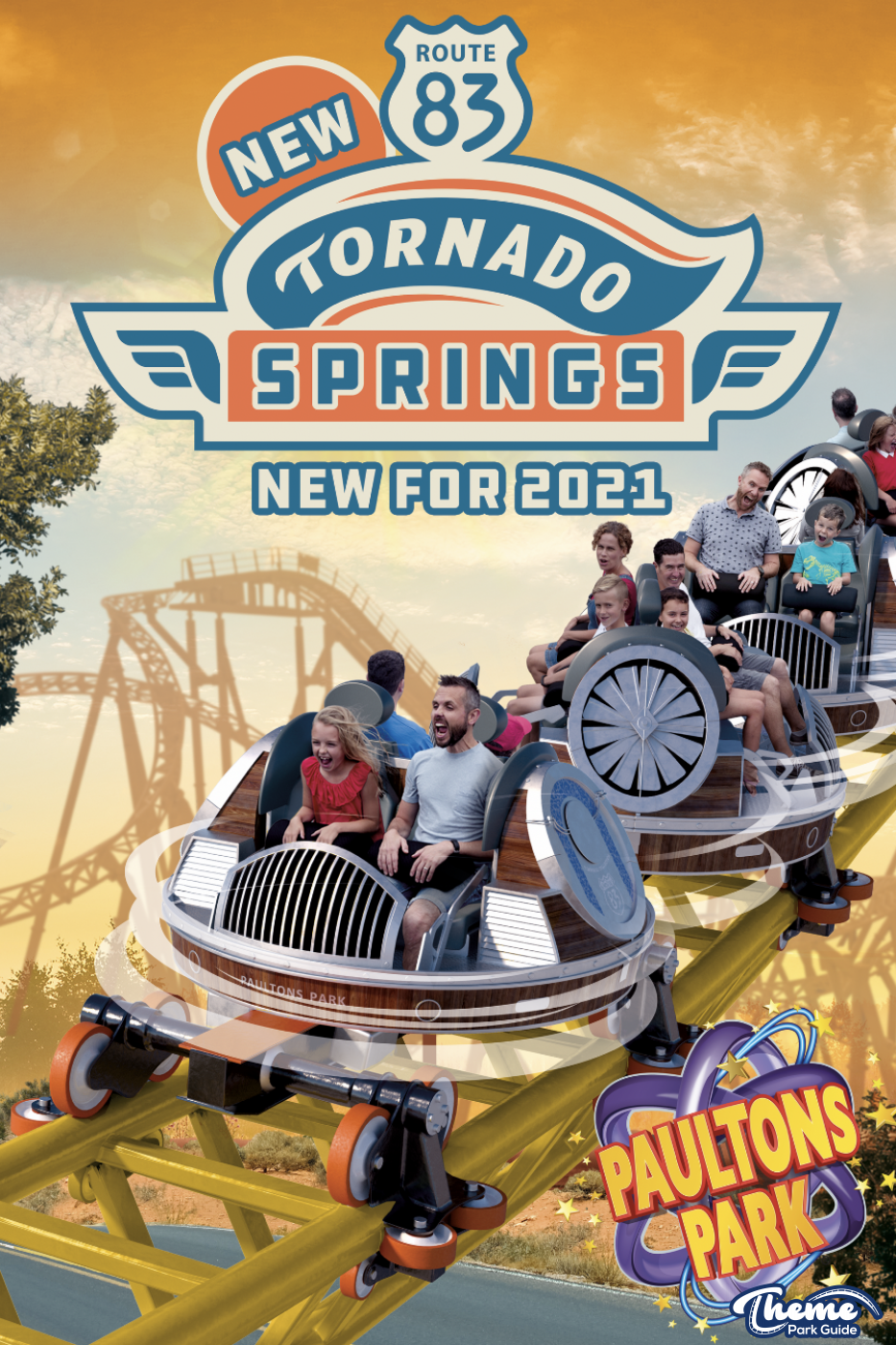 Tornado Springs Launches At Paultons Park Monday 12th April 2021