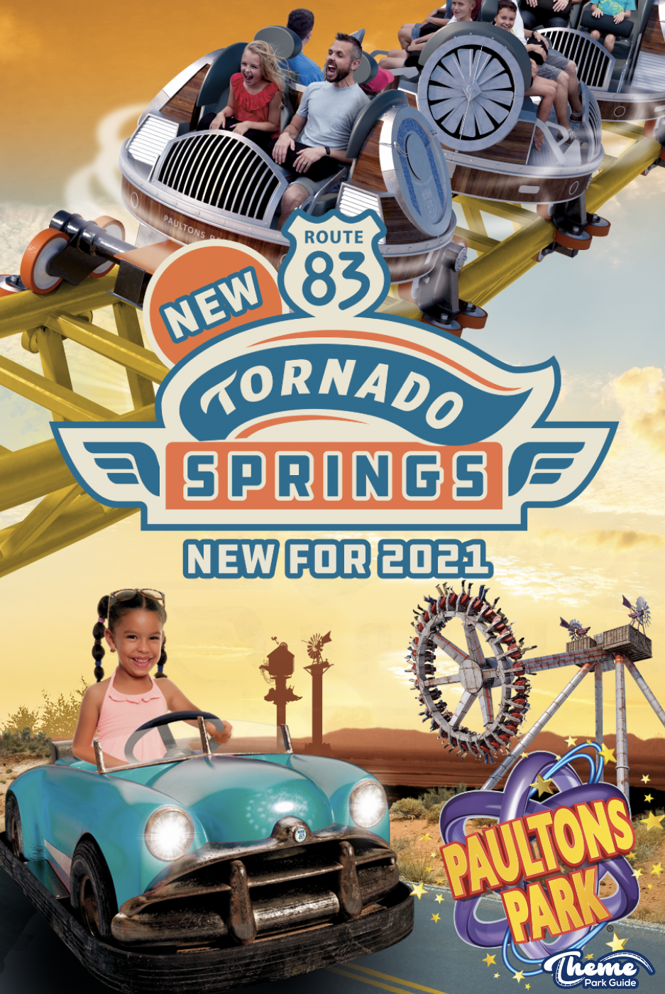 Tornado Springs Launches At Paultons Park Monday 12th April 2021