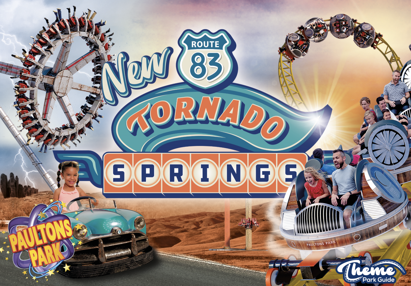 Tornado Springs Launches At Paultons Park Monday 12th April 2021