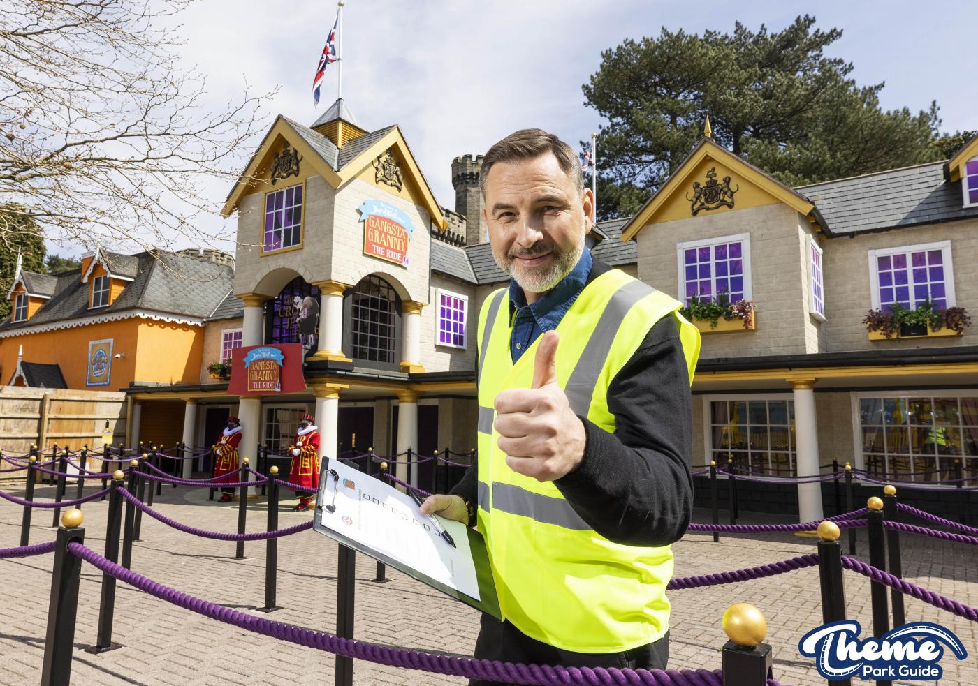 David Walliams Gives Green Light To Gangsta Granny The Ride At Alton Towers