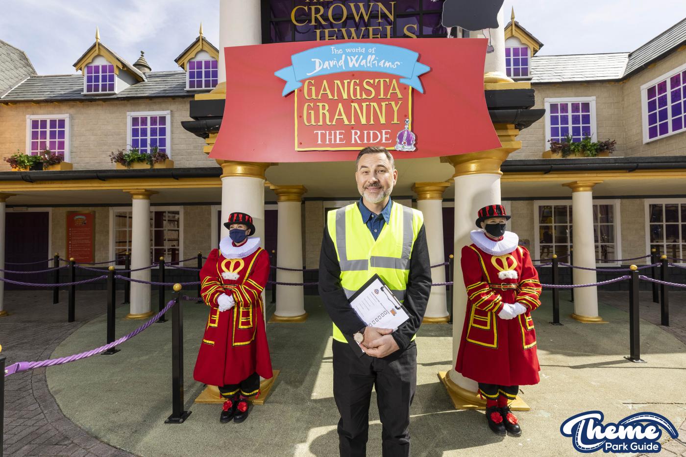 David Walliams Gives Green Light To Gangsta Granny The Ride At Alton Towers