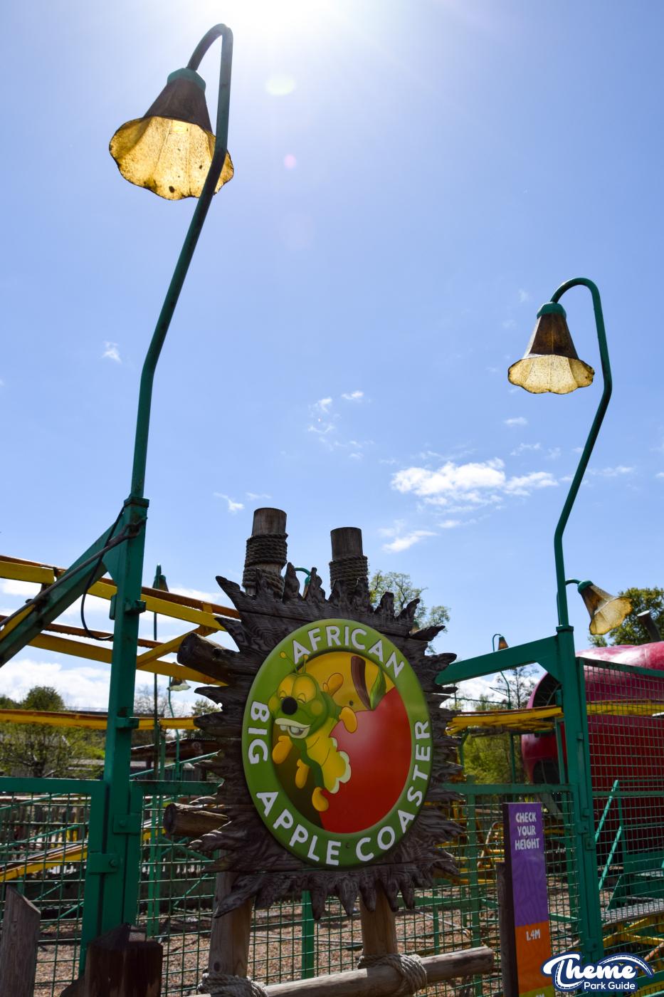 African Big Apple Coaster -  West Midland Safari Park