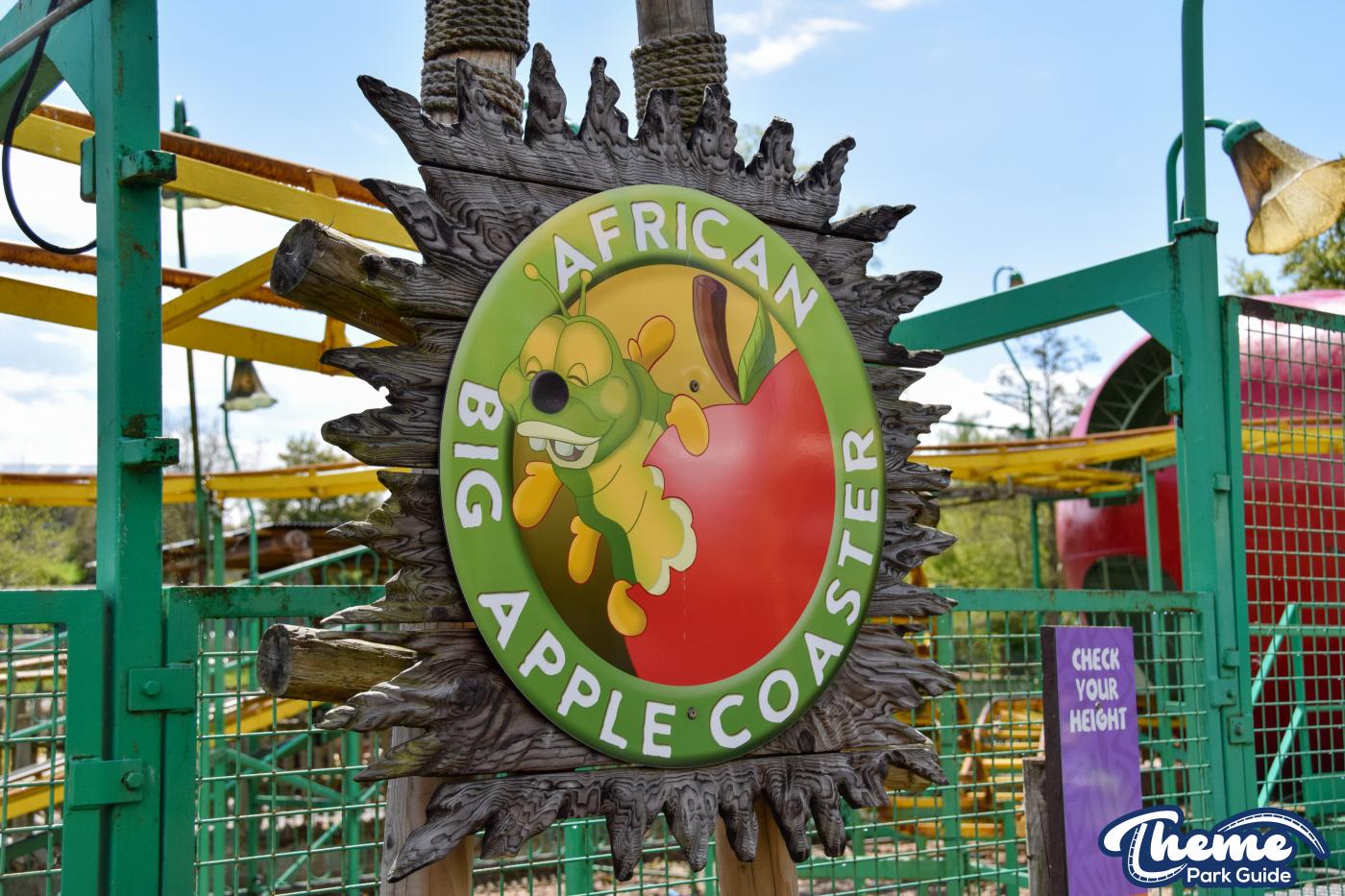 African Big Apple Coaster -  West Midland Safari Park