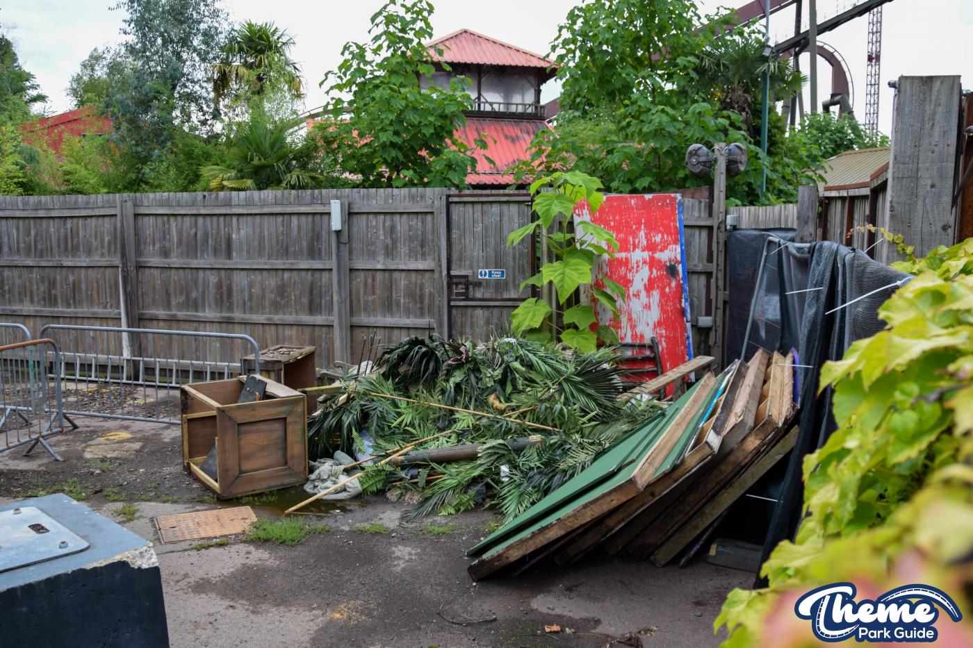 Fright Nights 2021 Construction Work Begins