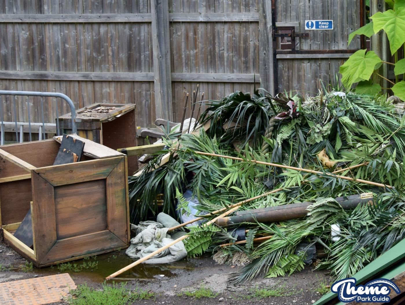 Fright Nights 2021 Construction Work Begins