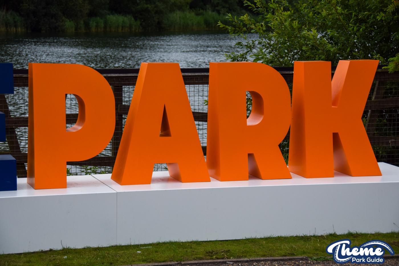 Hashtag Thorpe Park Sign Installed