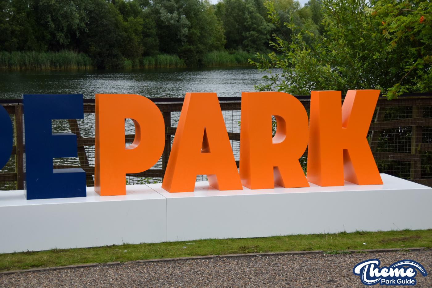 Hashtag Thorpe Park Sign Installed