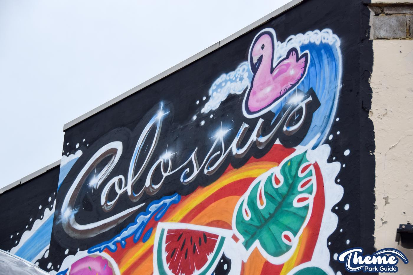 Graffiti Mural Colossus Mistake Fixed
