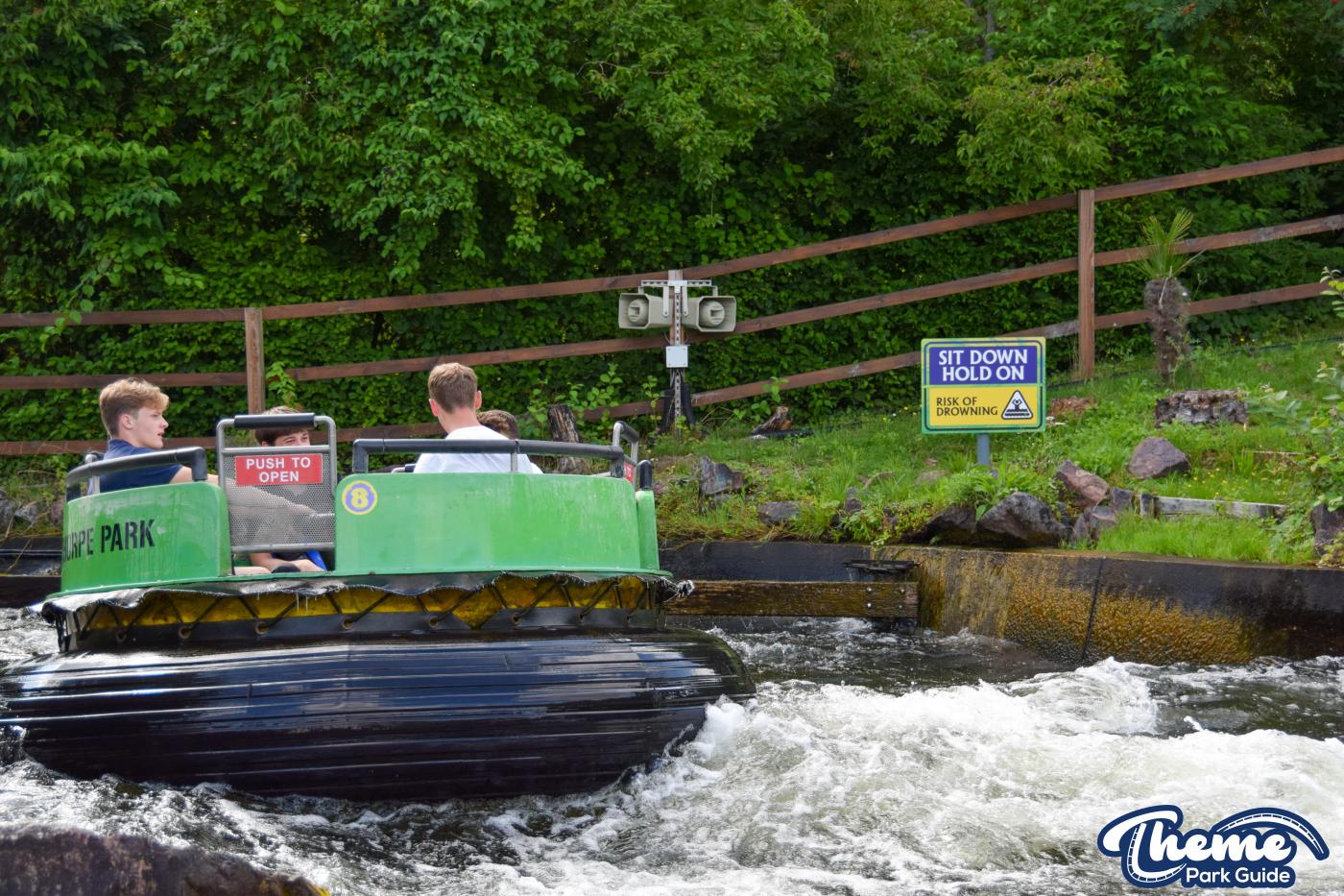 Rumba Rapids Risk Of Drowning Signs Installed