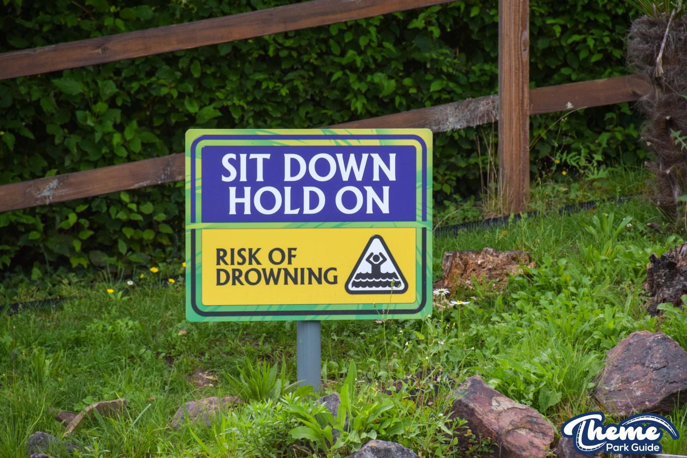 Rumba Rapids Risk Of Drowning Signs Installed