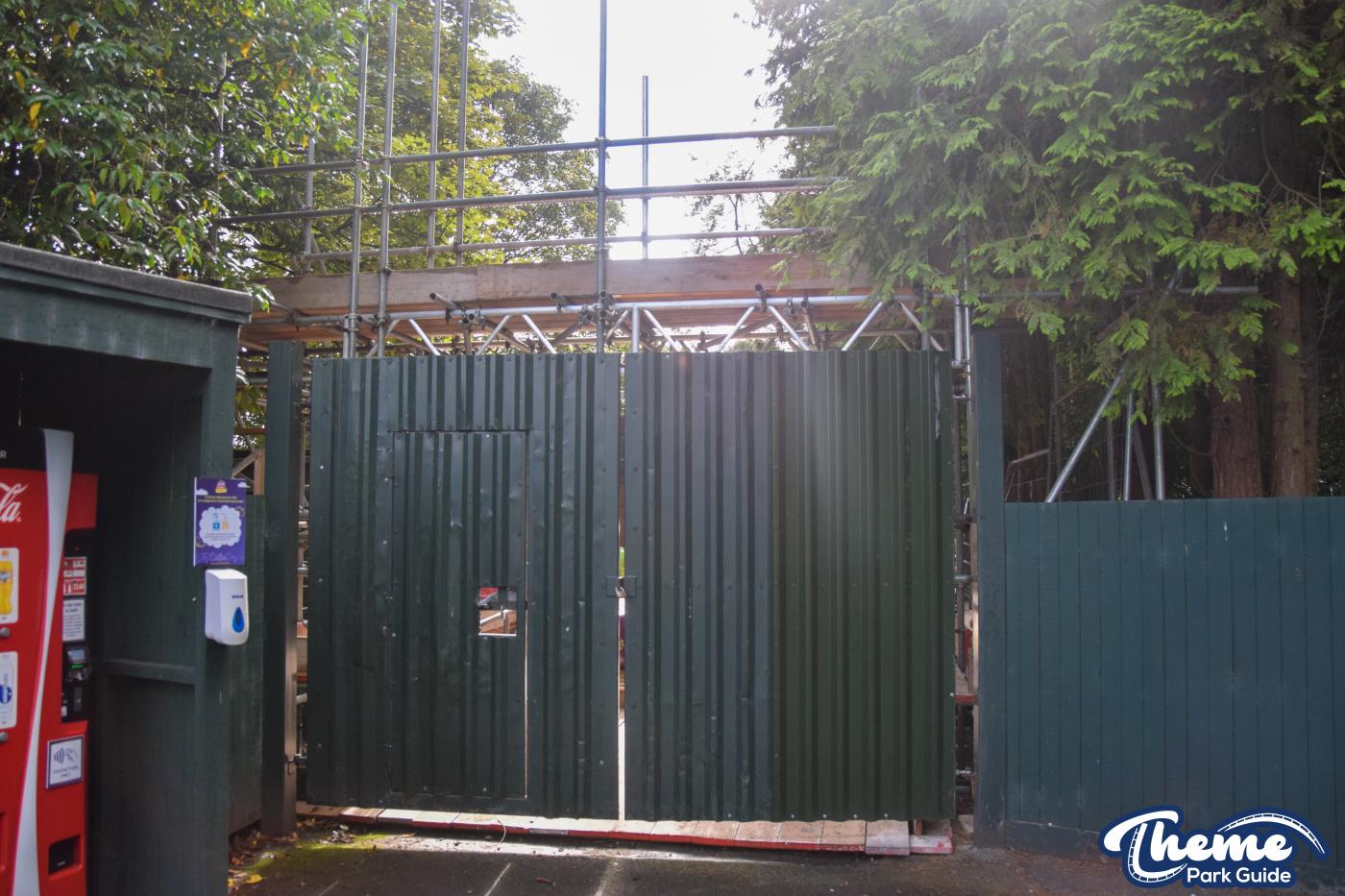Alton Towers Scarefest 2021 Construction Update 2