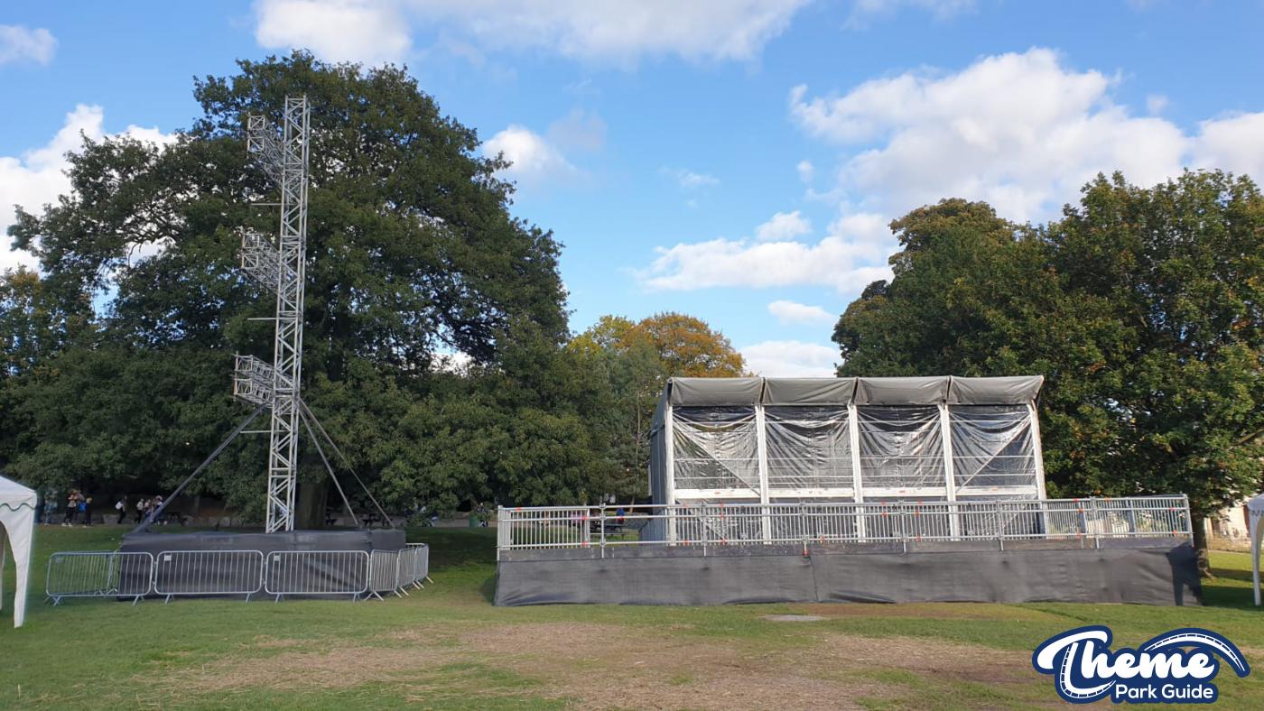Alton Towers 2021 Fireworks Preparations Begins