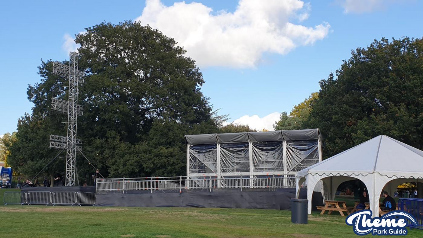 Alton Towers 2021 Fireworks Preparations Begins