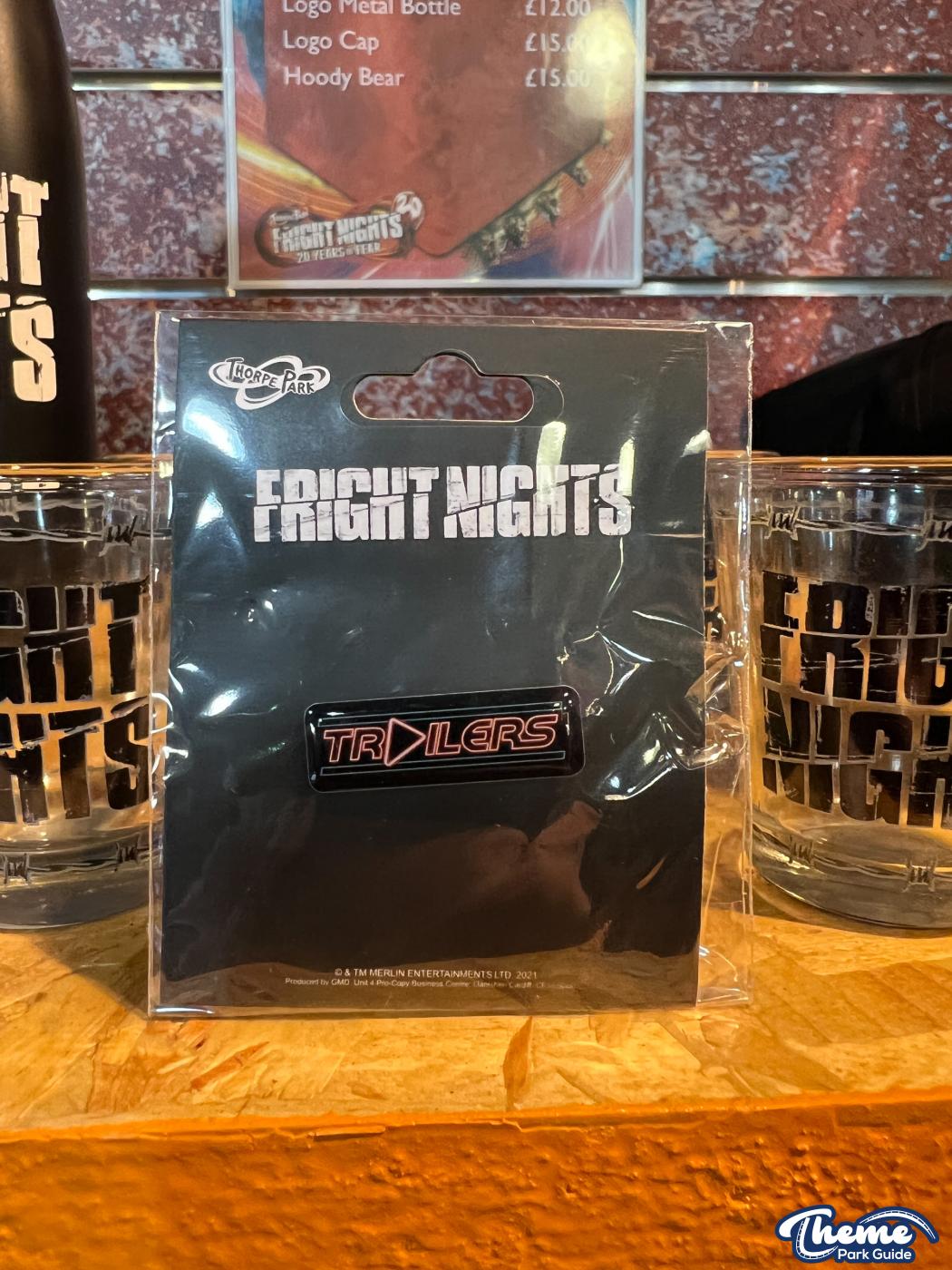 Fright Nights 2021 Merchandise