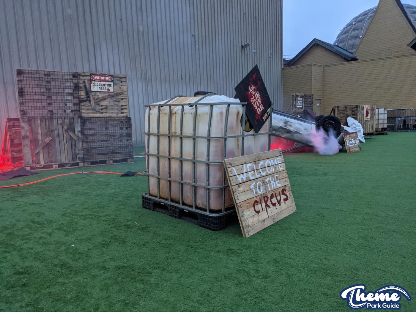 Blackpool Pleasure Beach - Journey To Hell Freak Nights Preview Event 2021
