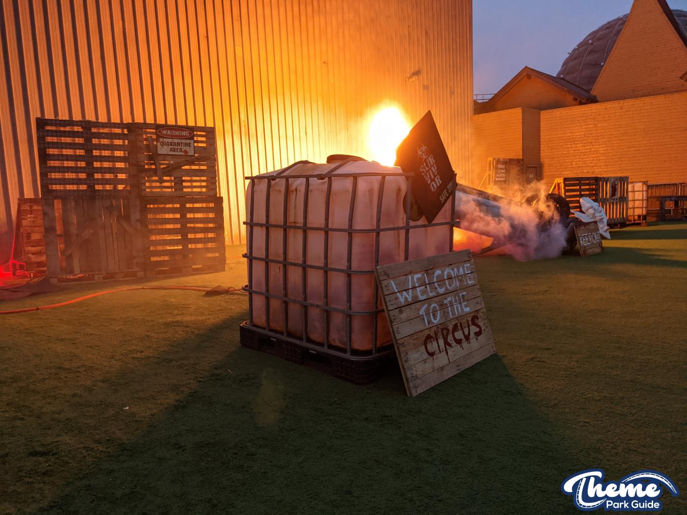 Blackpool Pleasure Beach - Journey To Hell Freak Nights Preview Event 2021