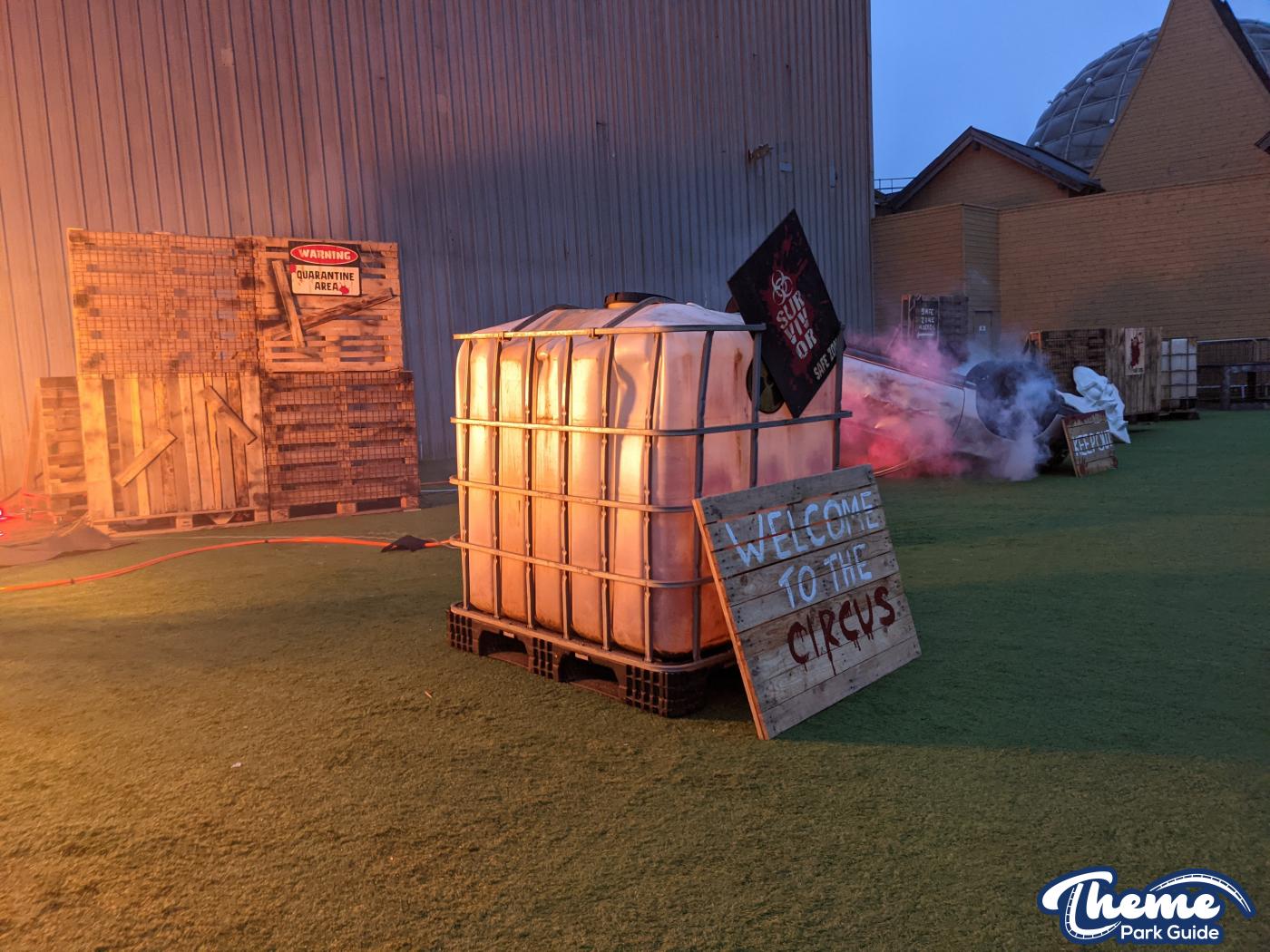 Blackpool Pleasure Beach - Journey To Hell Freak Nights Preview Event 2021