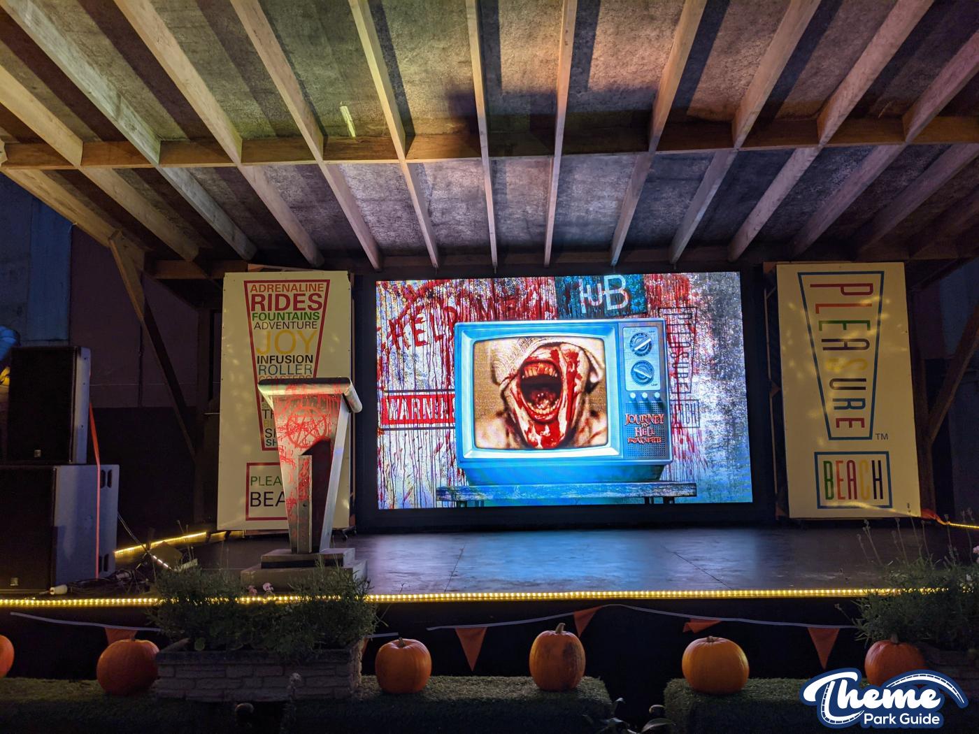 Blackpool Pleasure Beach - Journey To Hell Freak Nights Preview Event 2021