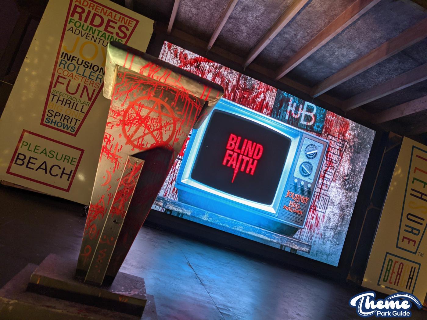 Blackpool Pleasure Beach - Journey To Hell Freak Nights Preview Event 2021