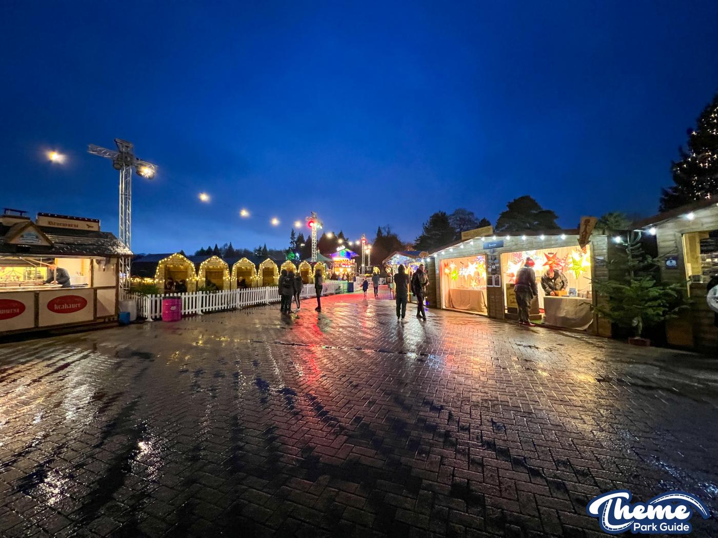 Alton Towers Christmas Market -