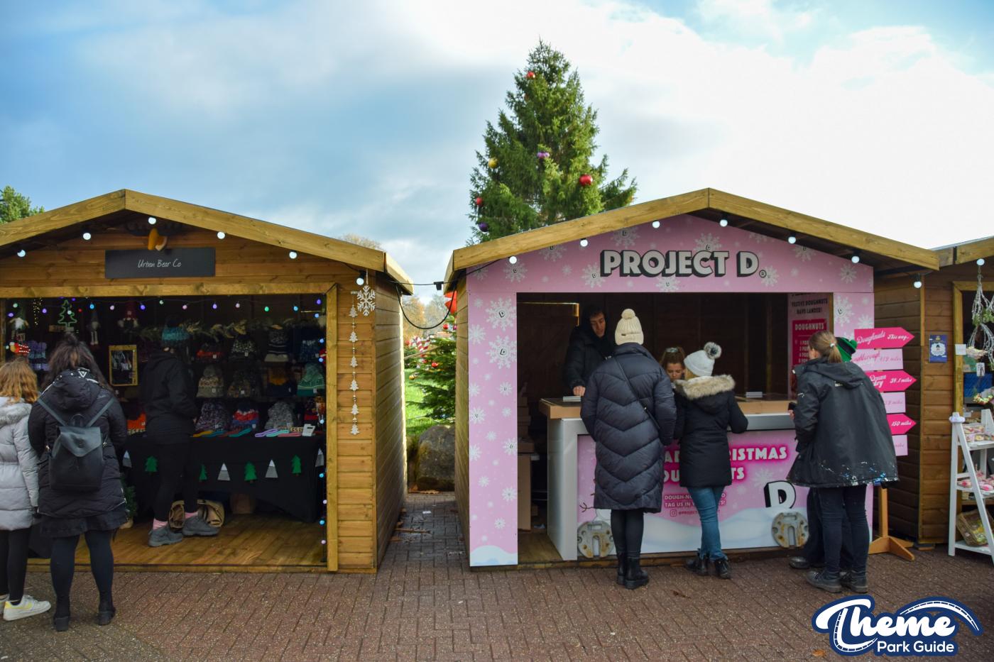 Alton Towers Christmas Market -