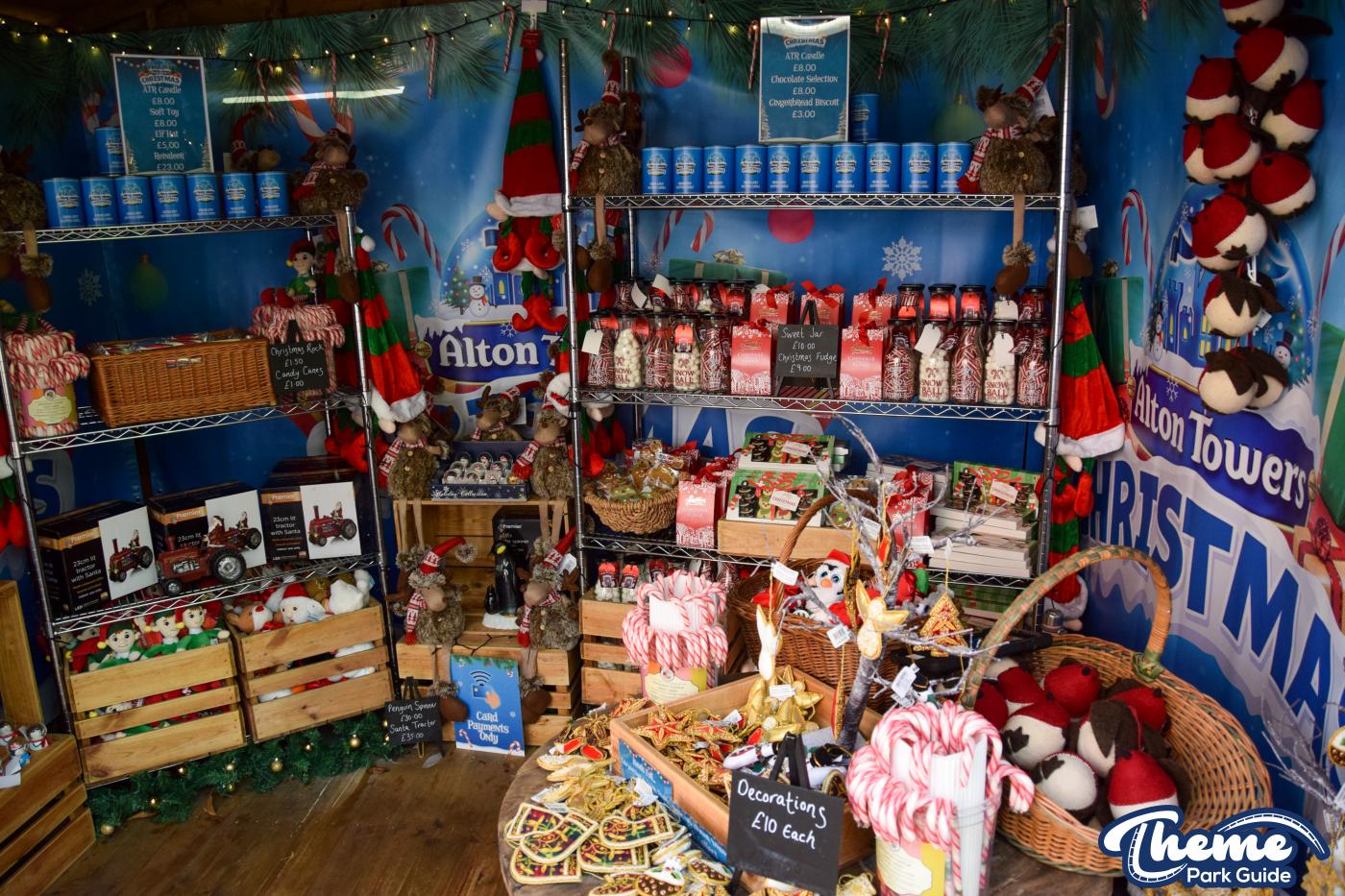 Alton Towers Christmas Market -
