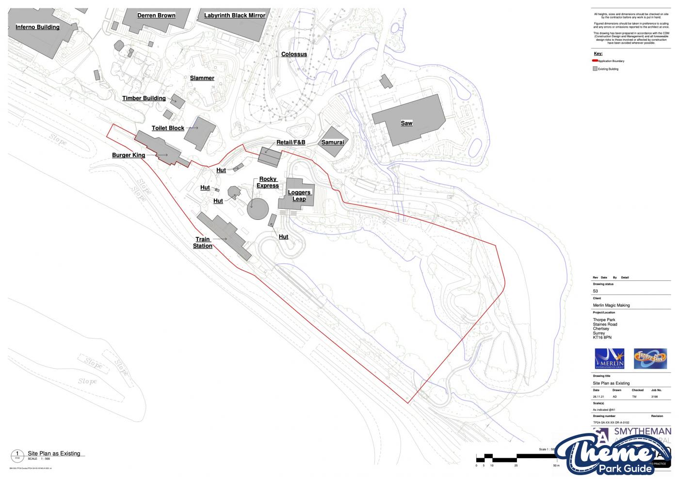 Thorpe Park 2024 Rollercoaster Public Consultation Plans Uploaded
