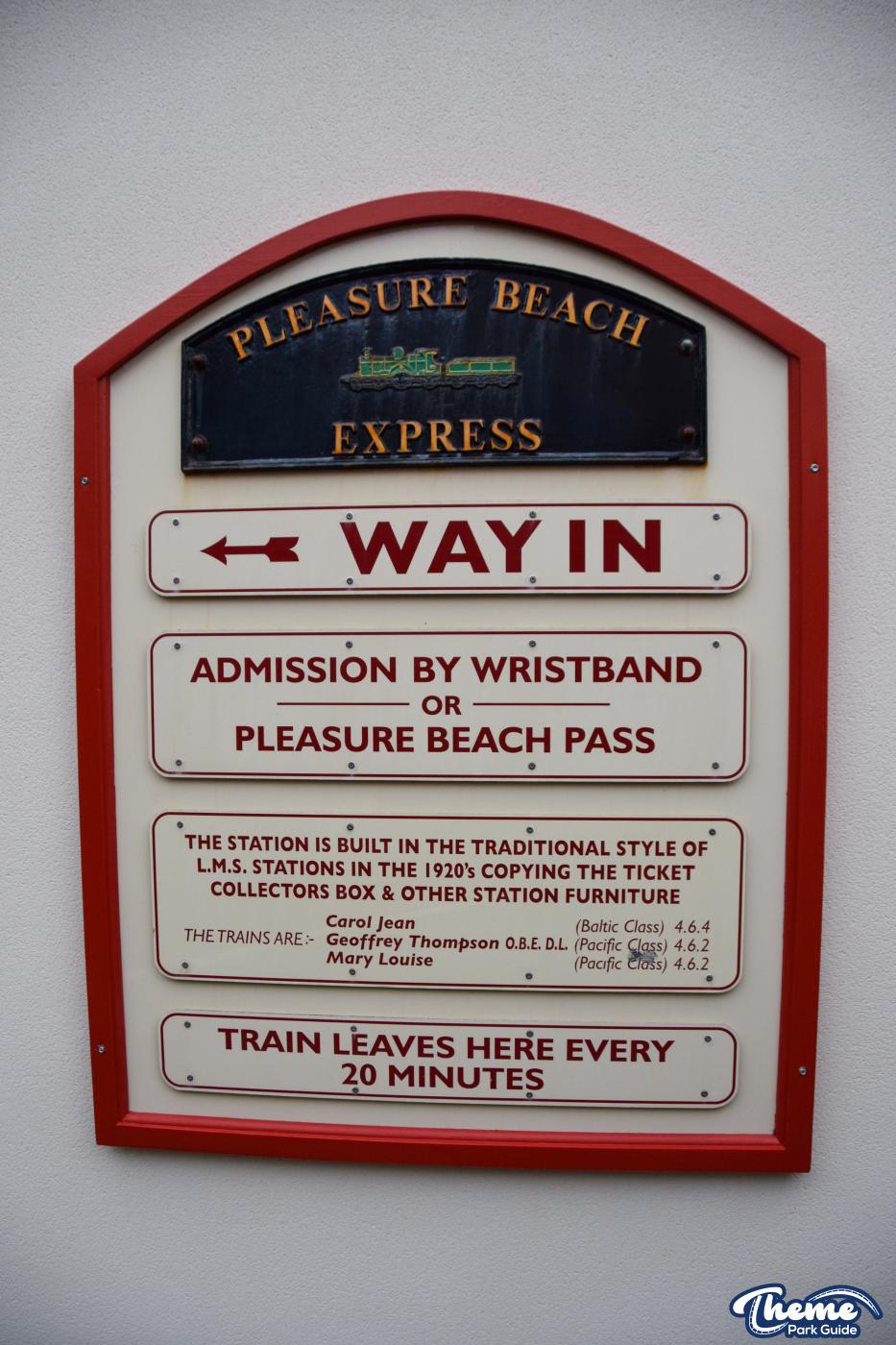 Pleasure Beach Express -  Blackpool Pleasure Beach