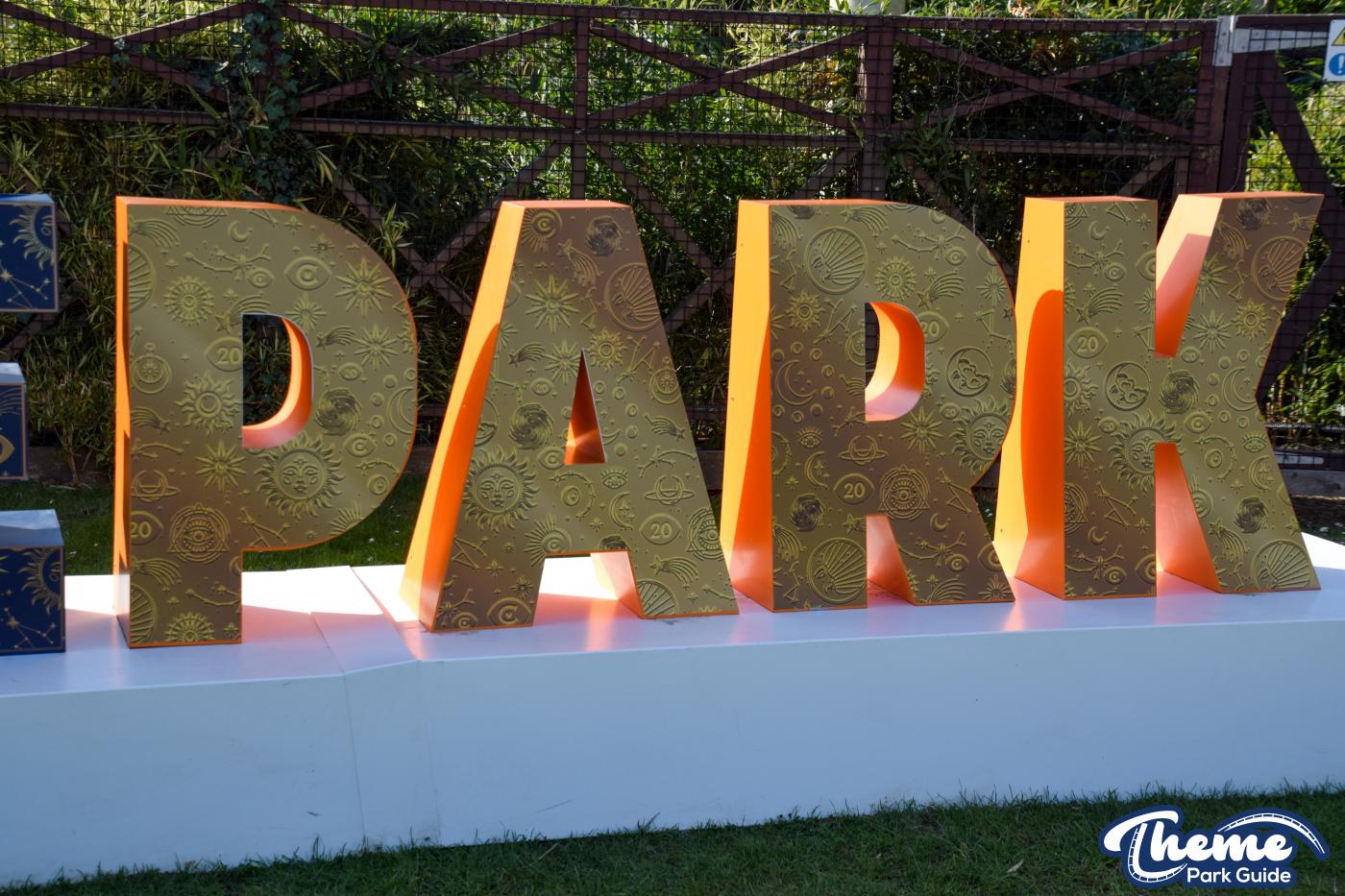 Thorpe Park Hashtag Sign Receives Colossus 20 Overlay