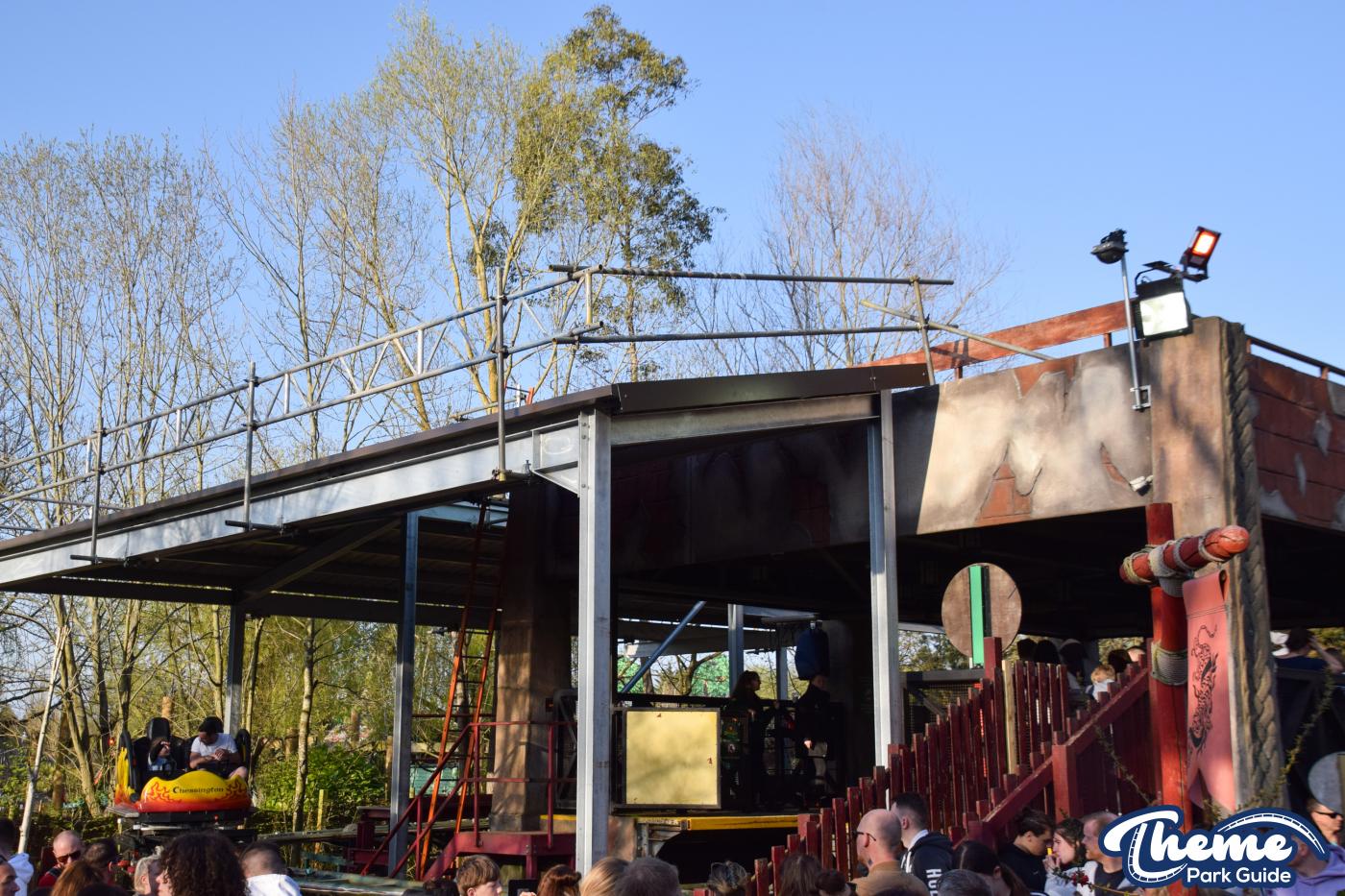 Canopy Installed Over Dragons Fury Break Run