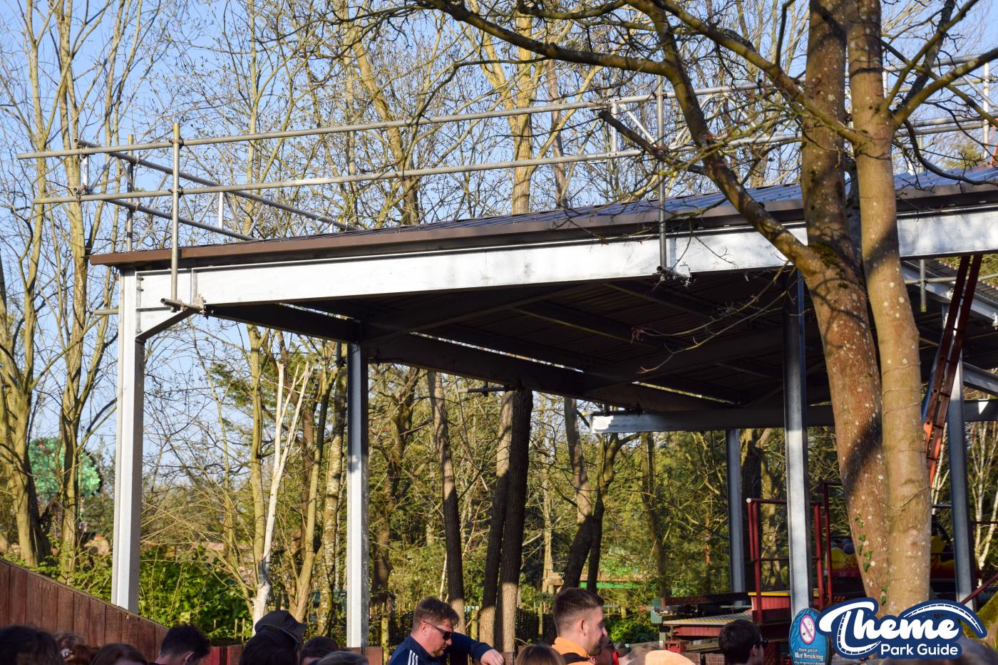 Canopy Installed Over Dragons Fury Break Run
