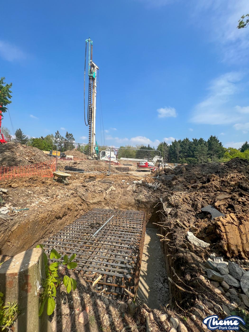 Main Column Foundations For Project Amazon Installed