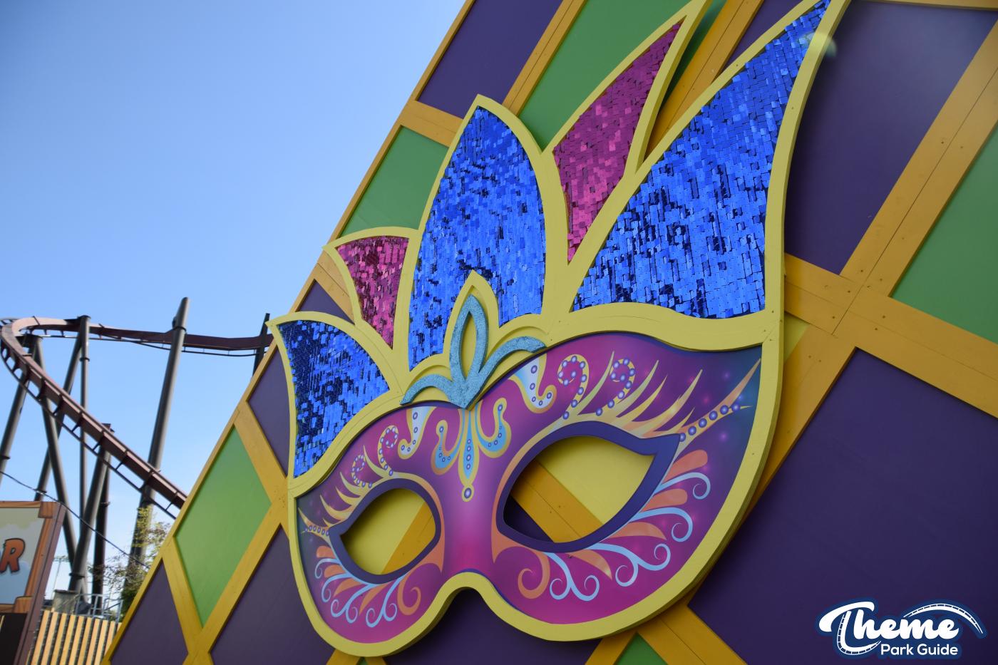 Thorpe Park Mardi Gras 2022 Setup Begins