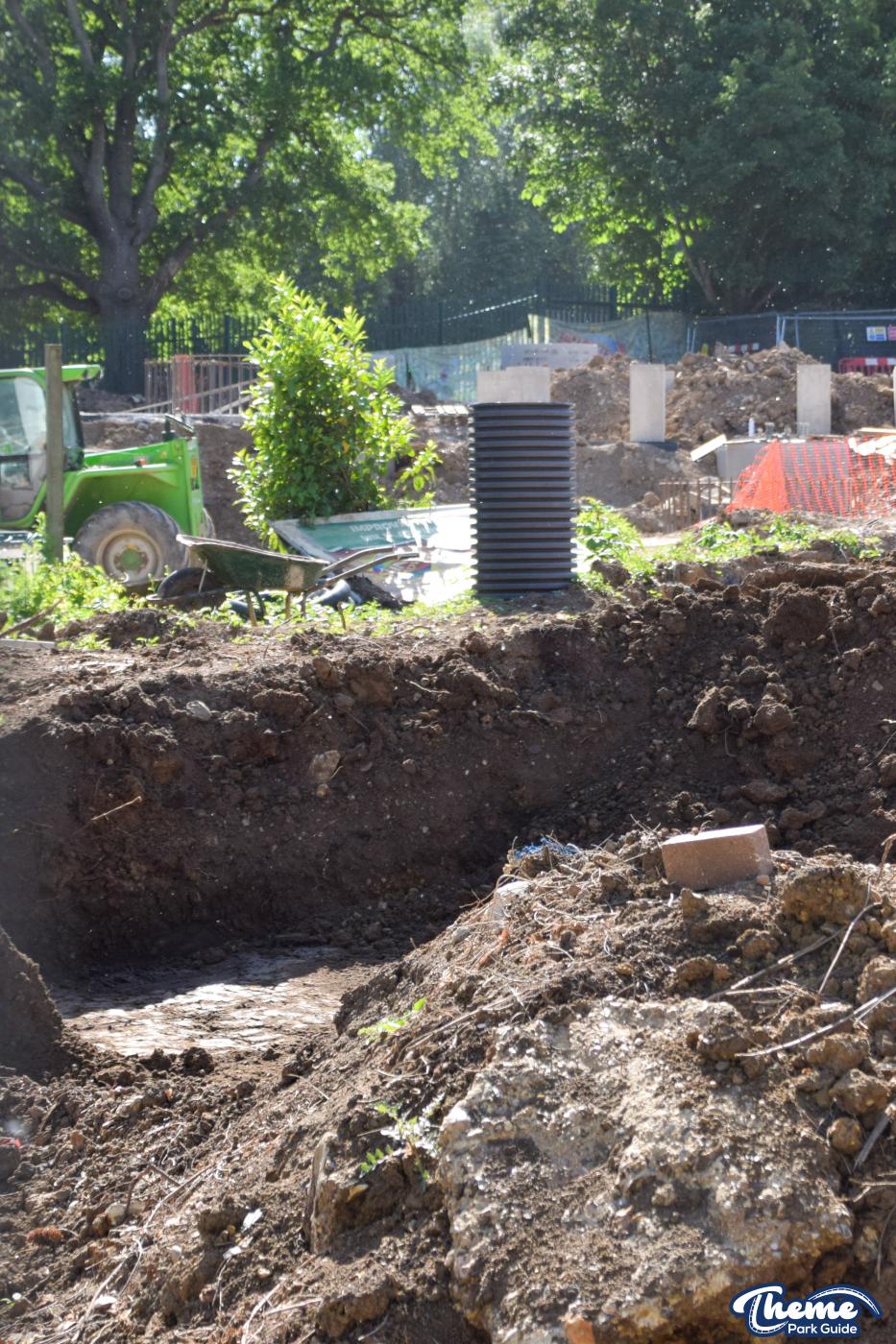 Station Steelwork Arrives And More Footers Are Installed