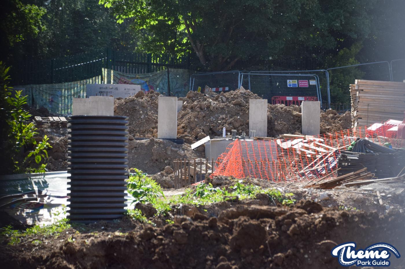 Station Steelwork Arrives And More Footers Are Installed