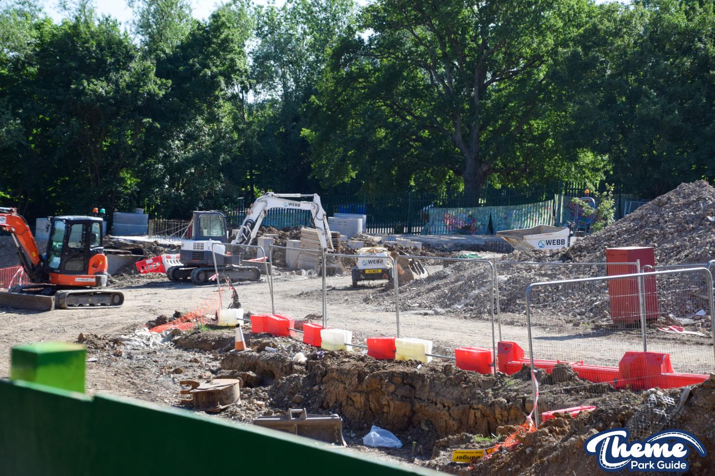 Station Steelwork Arrives And More Footers Are Installed