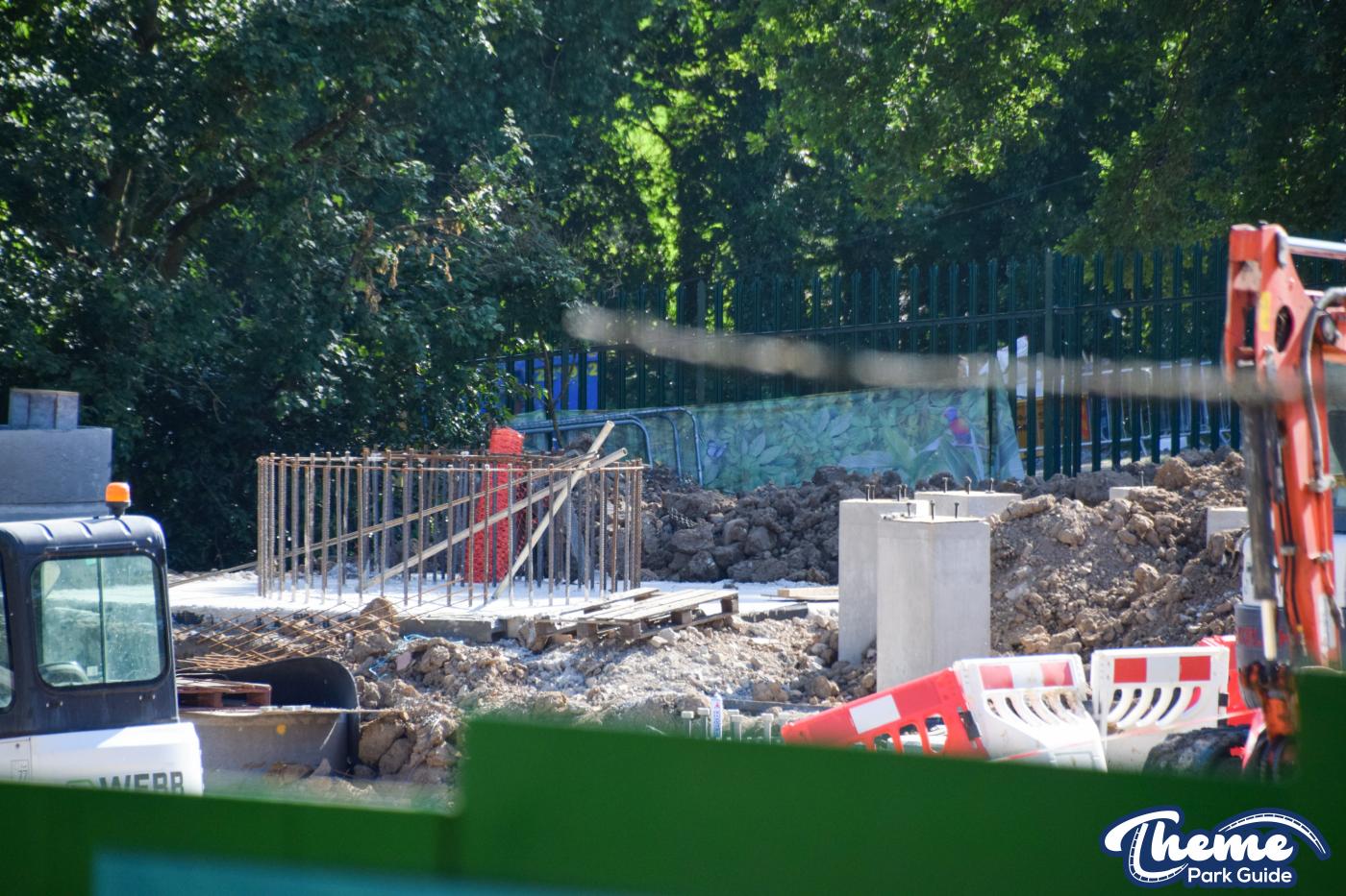 Station Steelwork Arrives And More Footers Are Installed