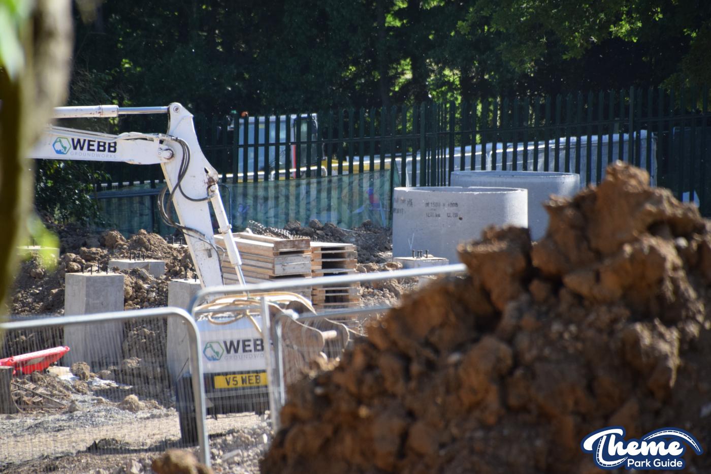 Station Steelwork Arrives And More Footers Are Installed