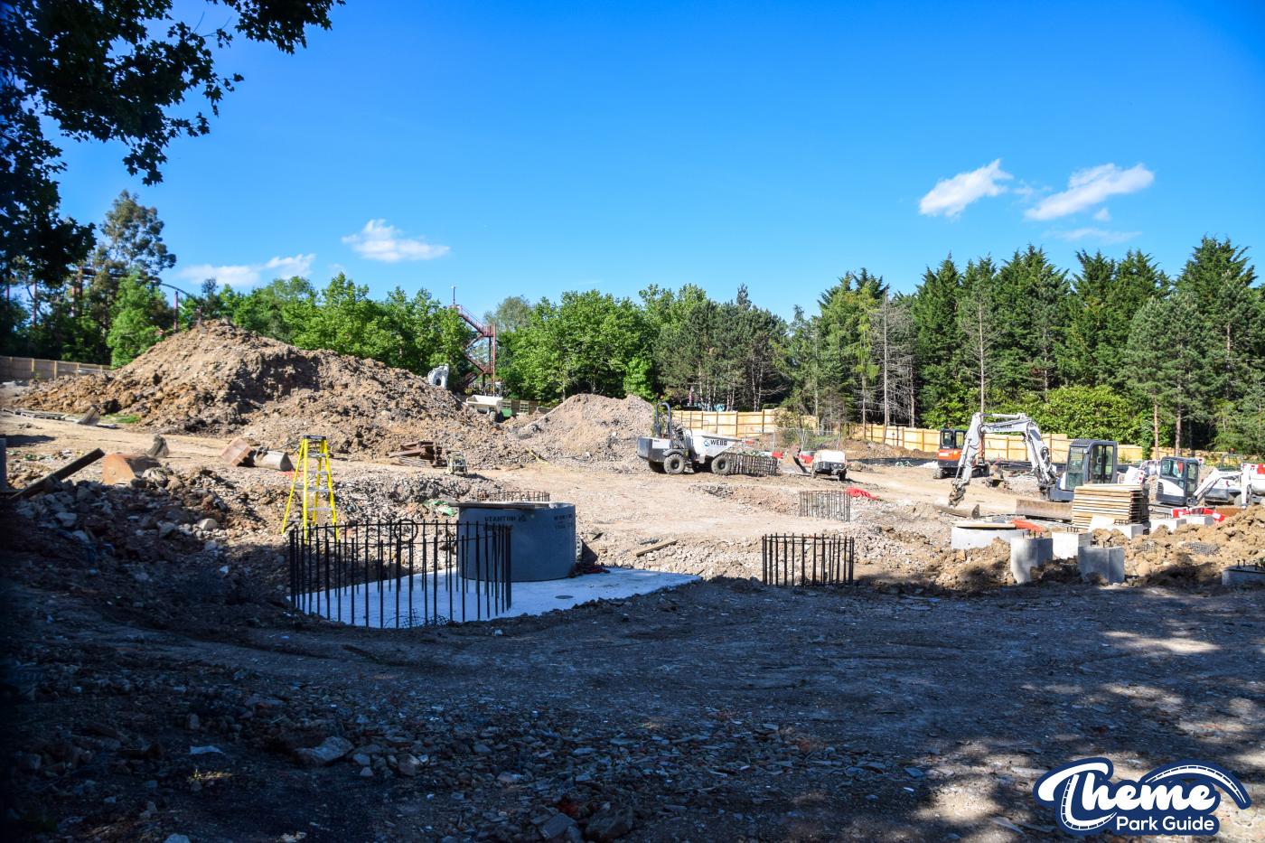 Station Steelwork Arrives And More Footers Are Installed