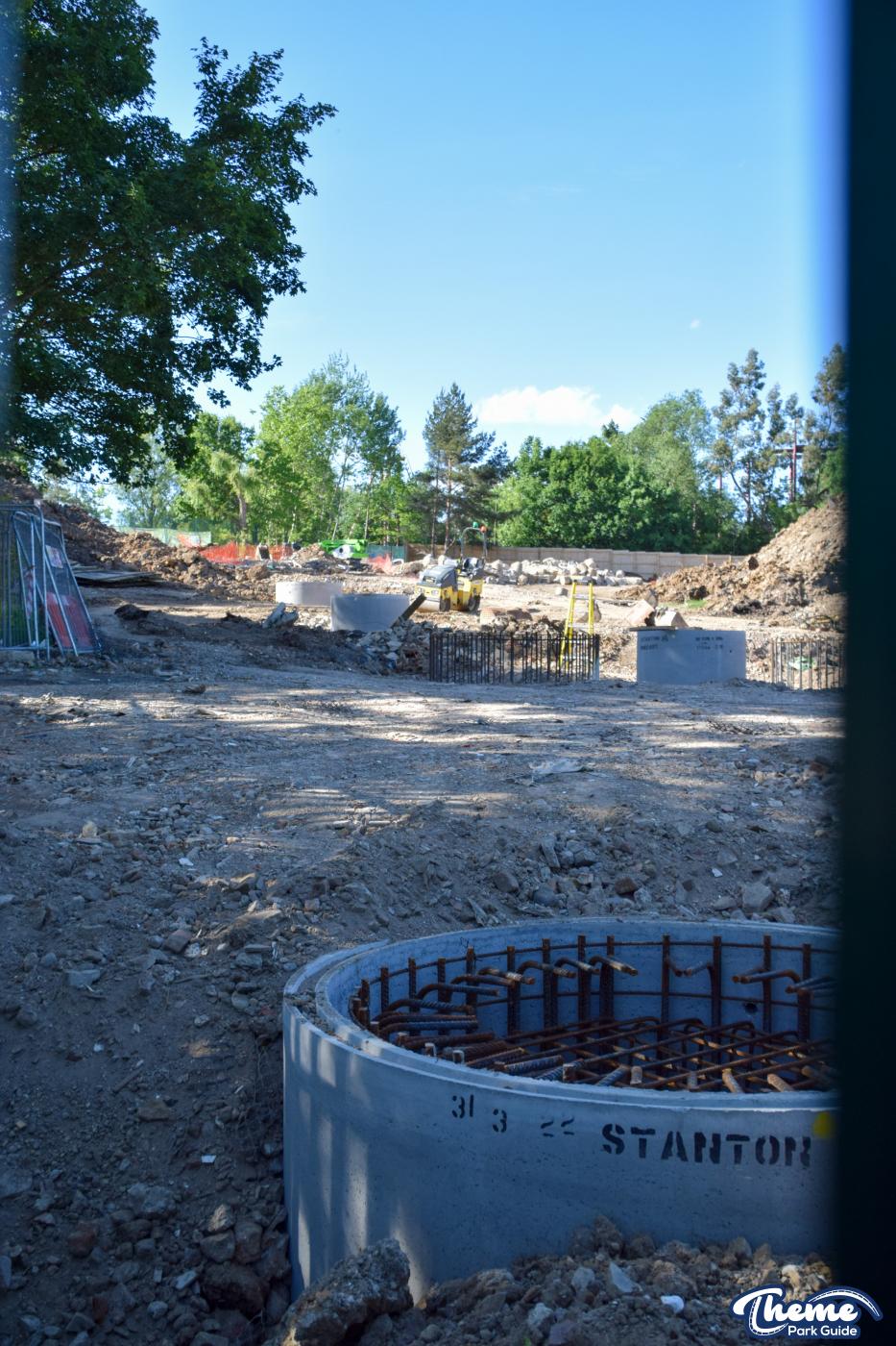 Station Steelwork Arrives And More Footers Are Installed