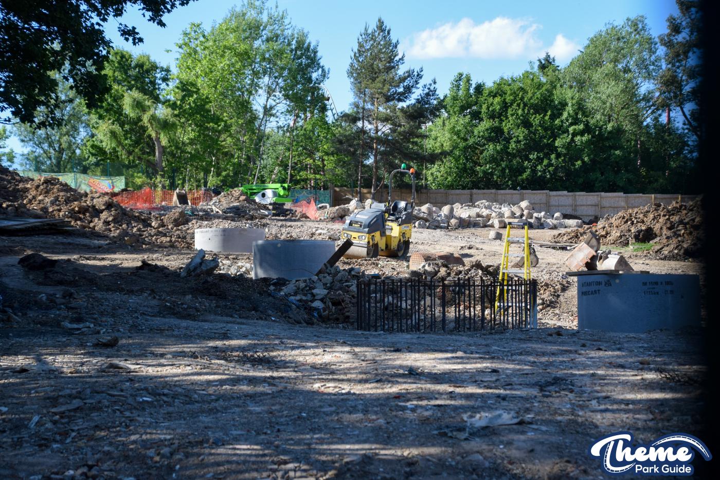 Station Steelwork Arrives And More Footers Are Installed